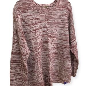 HiLo Braided back sweater.  Sz XL
